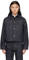 CARSON WACH INDIGO J1 STUDIO DENIM JACKET