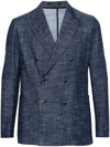 Tagliatore Jacket In Blue