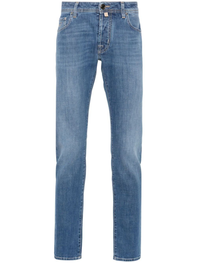 Jacob Cohen `nick Slim` 5-pocket Jeans In Blue
