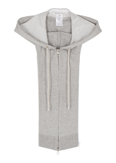 Veronica Beard Women's Hooded Dickey In Heather Grey