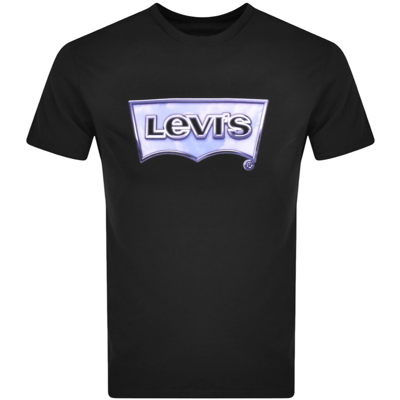Levi's Levis Logo Crew Neck T Shirt Black