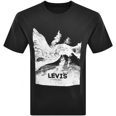 Levi's Levis Logo Crew Neck T Shirt Black