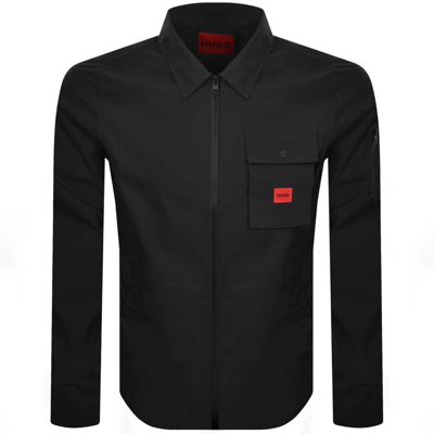 Hugo Emmond Overshirt Jacket Black