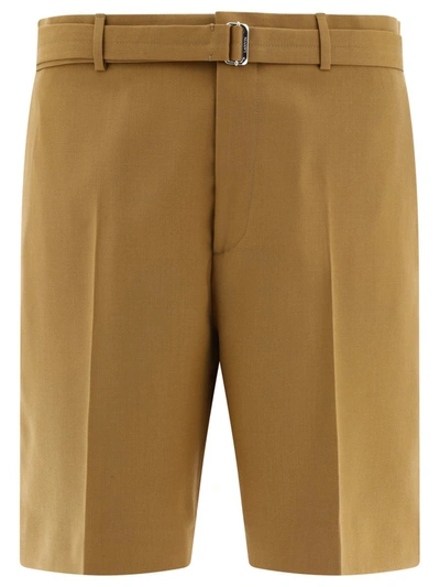 LANVIN LANVIN BELTED SHORTS