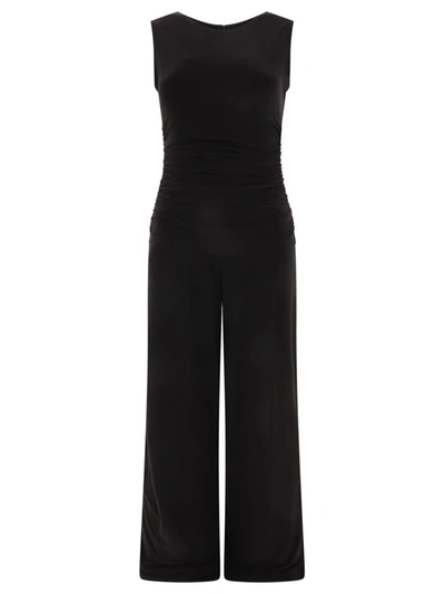 NORMA KAMALI NORMA KAMALI SHIRRED WAIST JUMPSUIT