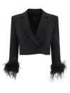 Pinko Blazer Jacket In Black