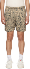 JOHN ELLIOTT TAN PRACTICE SHORTS