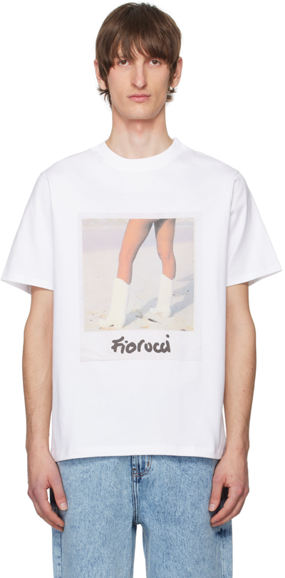 Fiorucci White Legs Polaroid T-shirt