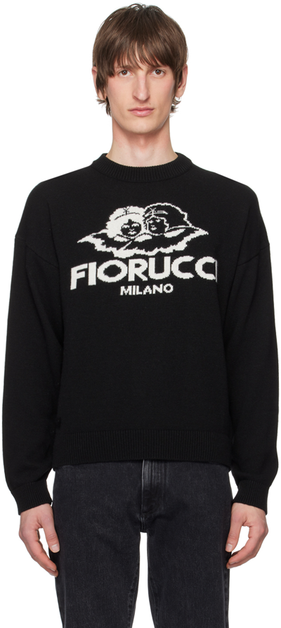 Fiorucci Black Milano Angels Sweater