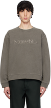 NANUSHKA GRAY MART SWEATSHIRT