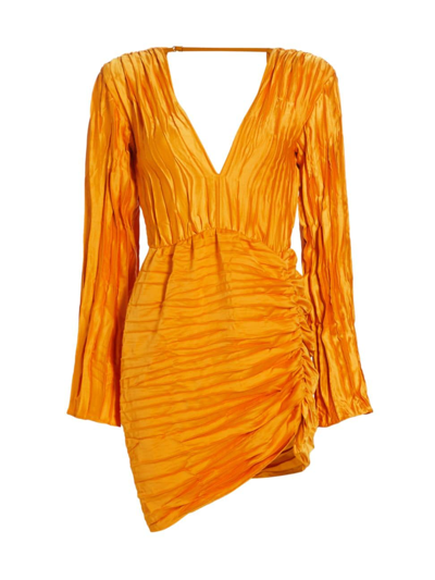 L'idée Women's Les Éléments Costes Minidress In Amber