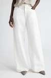Brunello Cucinelli Cotton And Linen-blend Tapered Pants In Natural