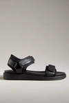 Silent D Sporty Sandals In Black