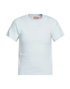 Sunray Sportswear Man T-shirt Sky Blue Size 4 Cotton