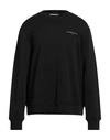 Ih Nom Uh Nit Man Sweatshirt Black Size Xl Cotton In Black