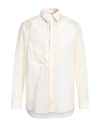 Post Archive Faction Paf Post Archive Faction (paf) Man Shirt Ivory Size S Nylon In White