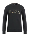 Hugo Boss Boss Man Sweatshirt Black Size S Cotton In Black