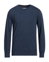 Bowery Man Sweatshirt Navy Blue Size L Cotton