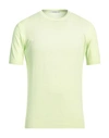 Kangra Cashmere Kangra Man Sweater Light Green Size 44 Cotton