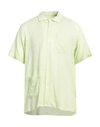 ENGINEERED GARMENTS ENGINEERED GARMENTS MAN SHIRT ACID GREEN SIZE XL COTTON