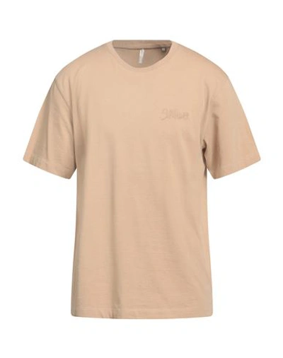 Sunflower Man T-shirt Sand Size L Organic Cotton In Beige