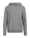 Buscemi Man Sweatshirt Grey Size Xl Cotton, Polyester