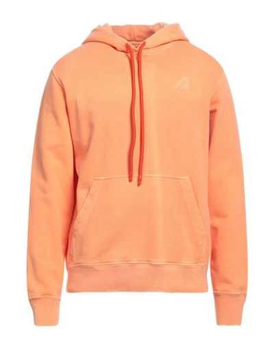 Autry Man Sweatshirt Orange Size Xxl Cotton