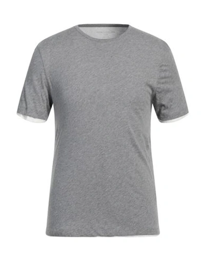 Majestic Filatures Man T-shirt Grey Size M Cotton