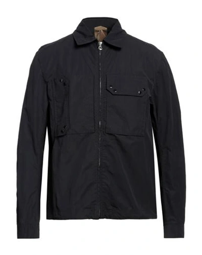 Ten C Man Jacket Black Size 42 Polyamide, Cotton