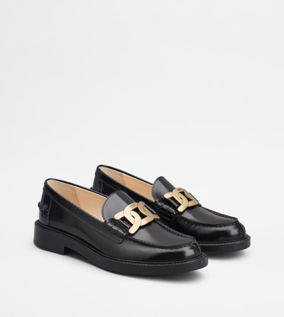 Tod's Gomma Basso 59c Catena In Negro