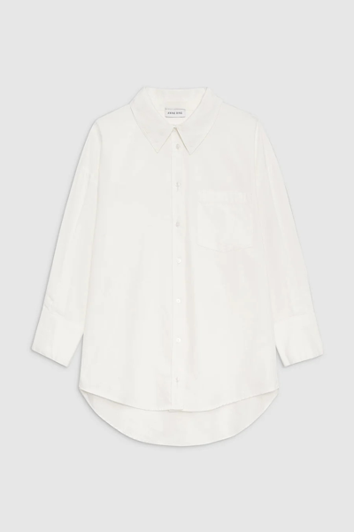 Anine Bing Mika Shirt In White