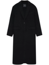 ANINE BING ANINE BING QUIN NOTCHED LAPELS COAT