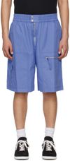 ISABEL MARANT BLUE NAHLAN SHORTS