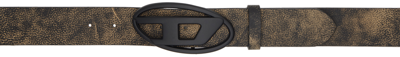 Diesel Black & Brown B-1dr Belt In H0099