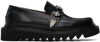 TOGA VIRILIS BLACK SHARK SOLE LOAFERS