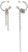 JUSTINE CLENQUET SILVER GINA EARRINGS