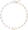 JUSTINE CLENQUET GOLD & SILVER ALVA NECKLACE