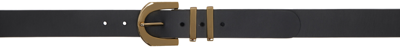 Anine Bing Black Soraya Belt