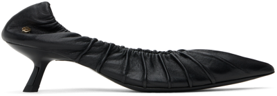 ANINE BING BLACK NADINE HEELS