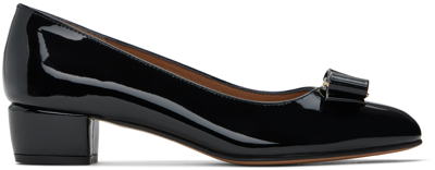 Ferragamo High-heeled Shoe In Negro