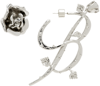 BLUMARINE SILVER B EARRINGS