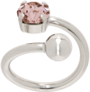 JUSTINE CLENQUET SILVER JACKIE RING