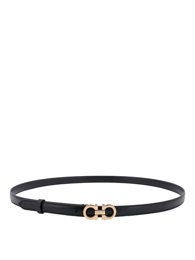 Ferragamo Belt In Black