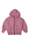 THE SUNDAY COLLECTIVE KIDS' NATURAL DYE EVERYDAY ZIP-UP HOODIE