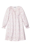 Petite Plume Girls' Dorset Floral Delphine Nightgown - Baby, Little Kid, Big Kid In White