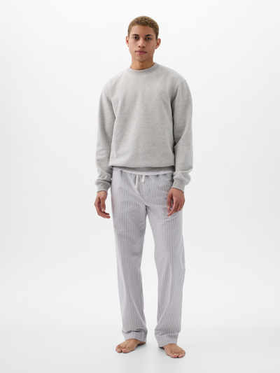 Gap Adult Pajama Pants In Grey Multi Stripe