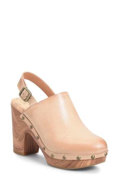 Kork-ease Darby Clog In Natural F/ G