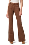 Joe's The Molly High Waist Flare Trouser Jeans In Walnut