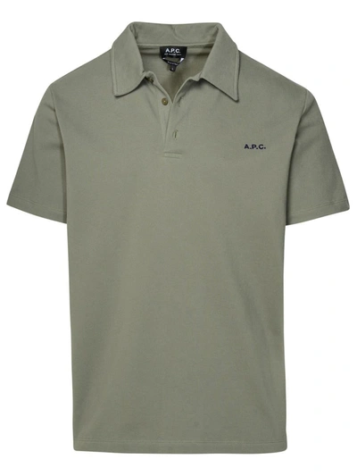 Apc Polo Carter In Green