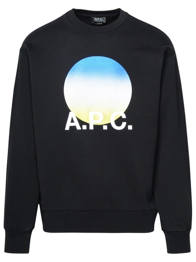 A.p.c. Sunset Sweatshirt In Black